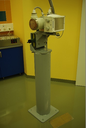Lampa RTG – element układu weryfikacji pozycji pacjenta